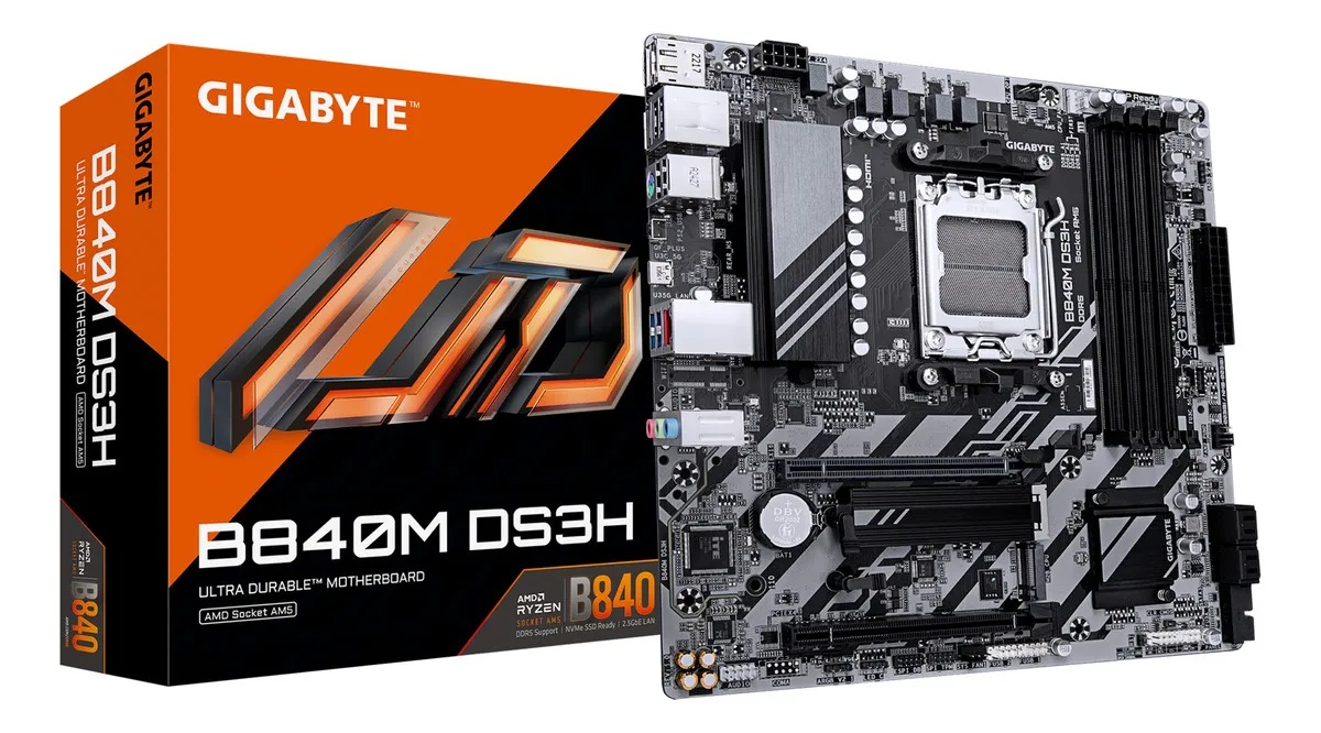 Gigabyte B840M DS3H AM5 DDR5