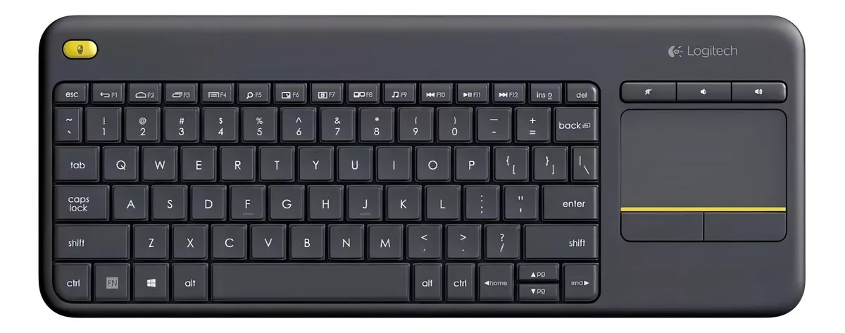 Teclado Logitech K400 PLUS con Touchpad Inalambrico