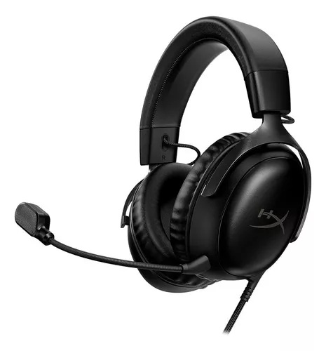 Auriculares HyperX Cloud III DTS X audio espacial 3D Negros