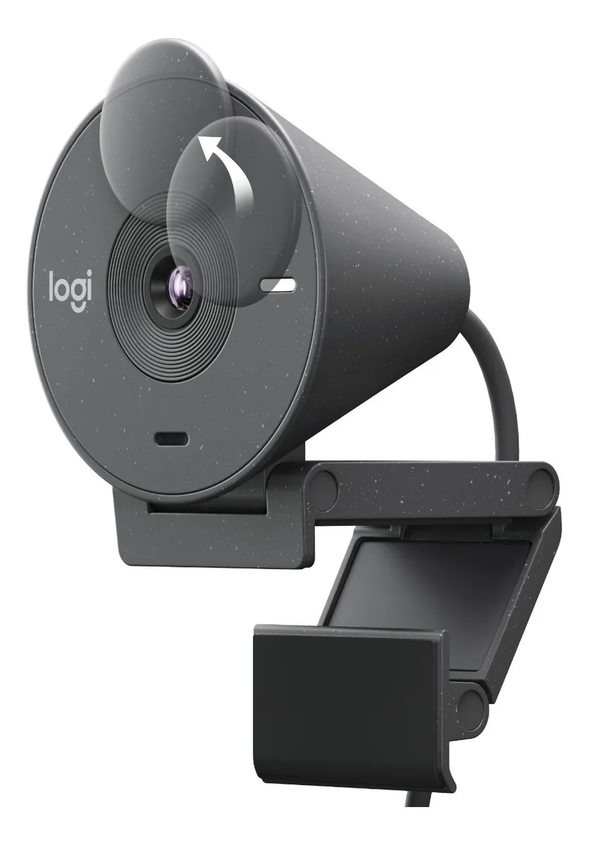 Web Cam Logitech Brio 300 Full HD Negro