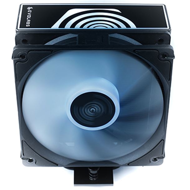 Cooler para CPU Evolabs Cryo PRO 4H FRGB TDP 180W