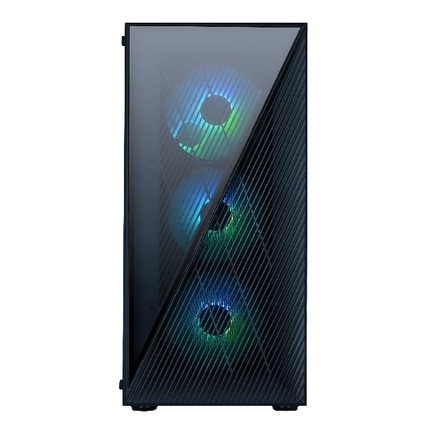 Gabinete Evolabs Duality 4 FAN ARGB con controladora y Vidrio Templado Lateral