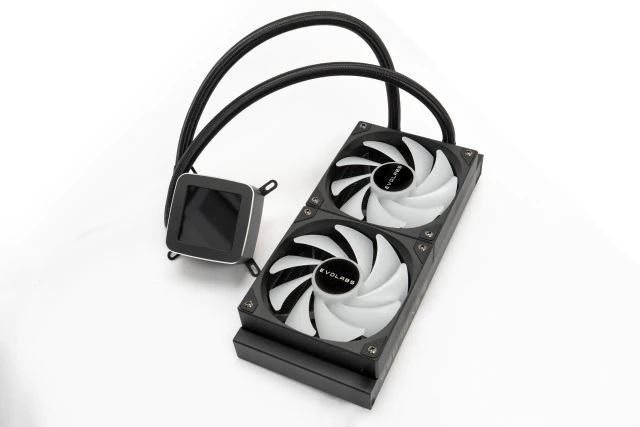 Water Cooling Evolabs AIO Cryogene Supreme 240 ARGB TDP 250W con pantalla LCD