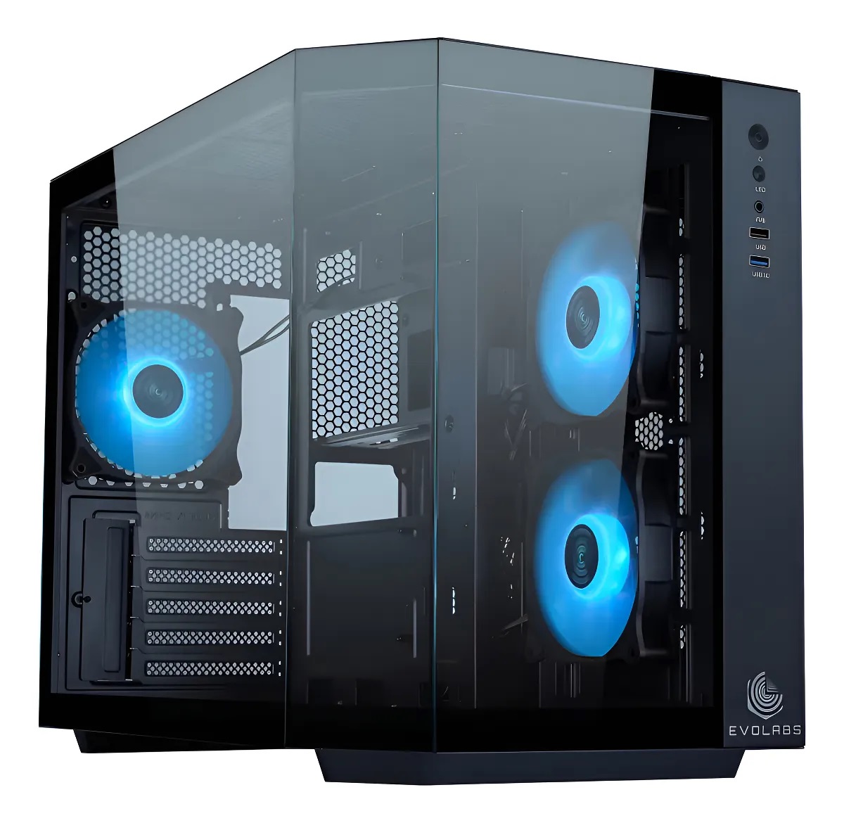 Gabinete Evolabs Primacy 3 Fan ARGB 