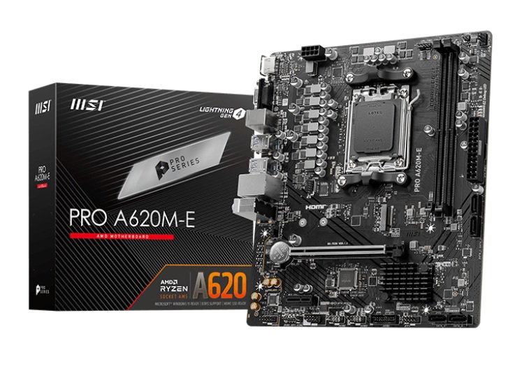 MSI PRO A620M-E AM5 DDR5