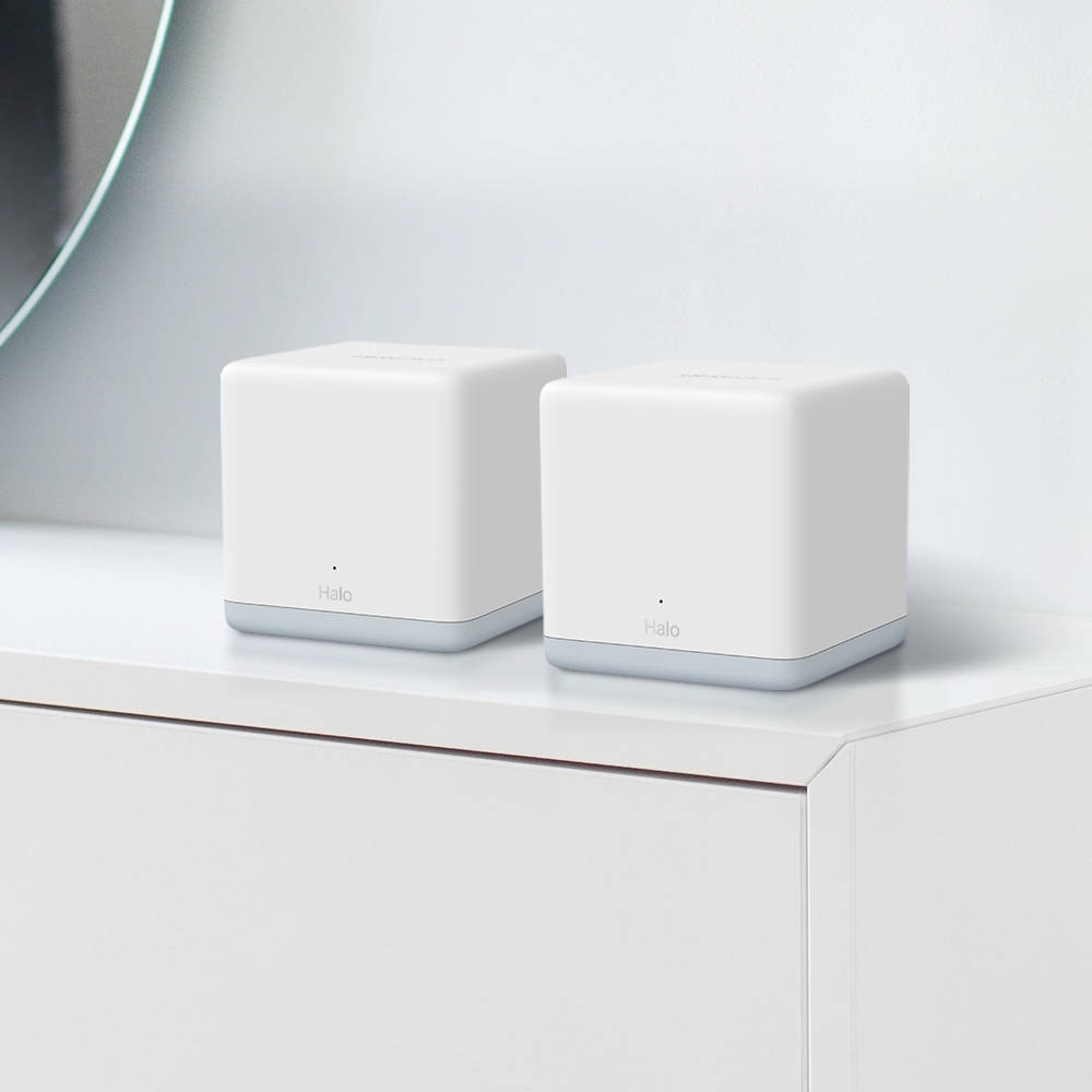 Sistema Mesh Wifi 5 Mercusys Halo H30 AC 1200 MBPS Pack 2 unidades