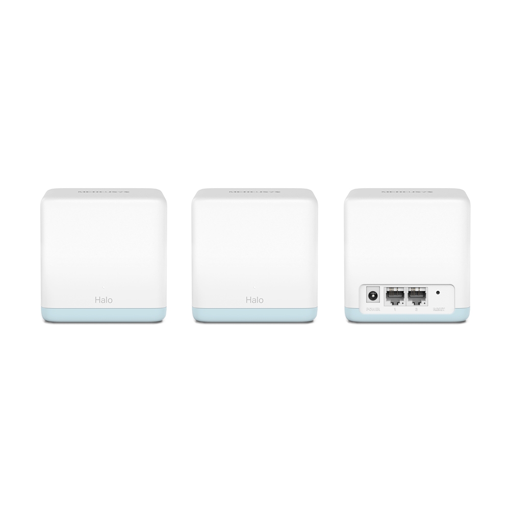 Sistema Mesh Wifi 5 Mercusys Halo H30 AC 1200 MBPS Pack 3 unidades