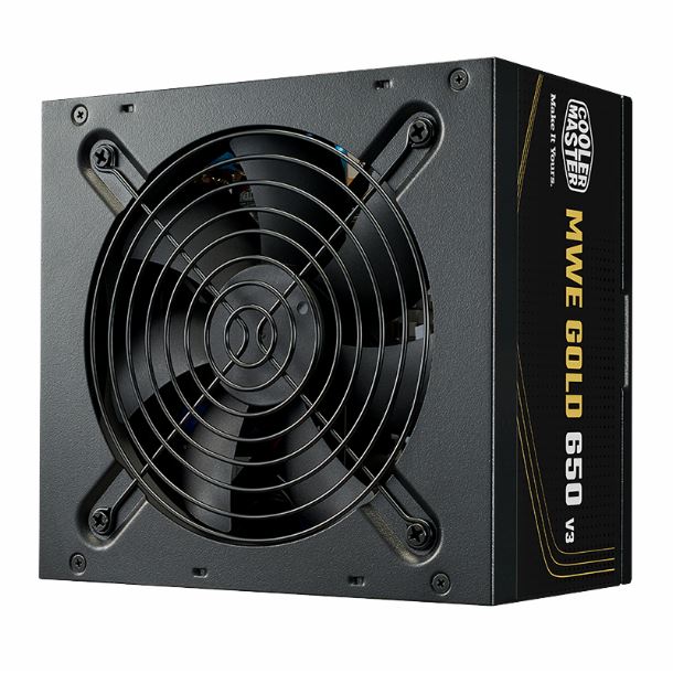 Fuente Cooler Master 650W MWE Gold V3 80 Plus GOLD