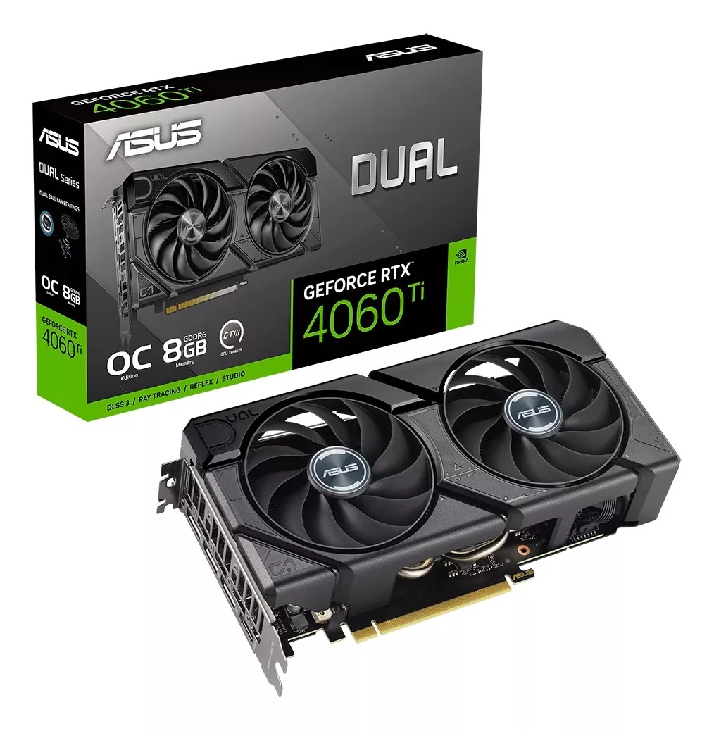 RTX 4060TI 8GB GDDR6 ASUS OC Edition