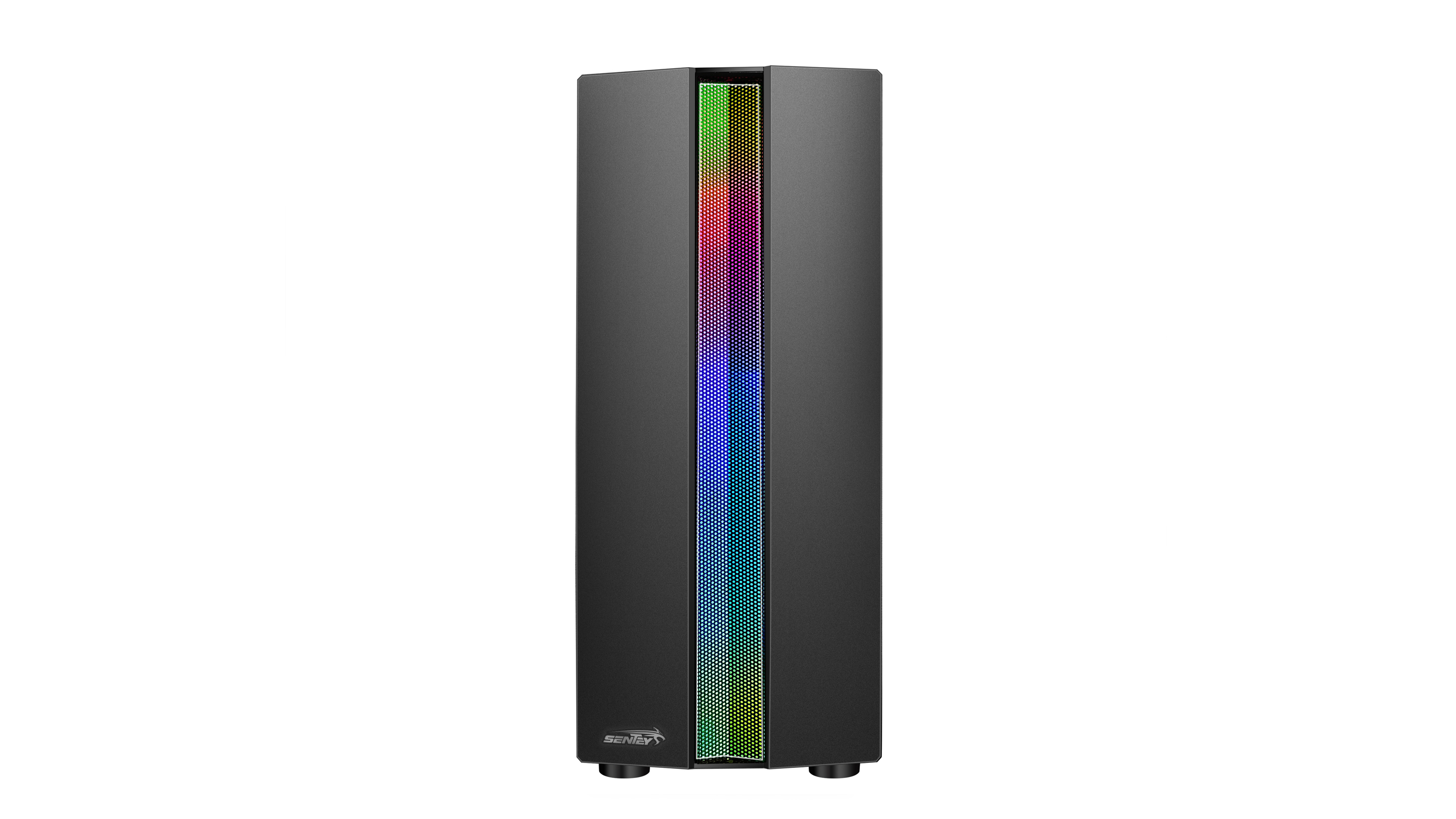 Gabinete Sentey S20 Frente RGB lateral acrilico