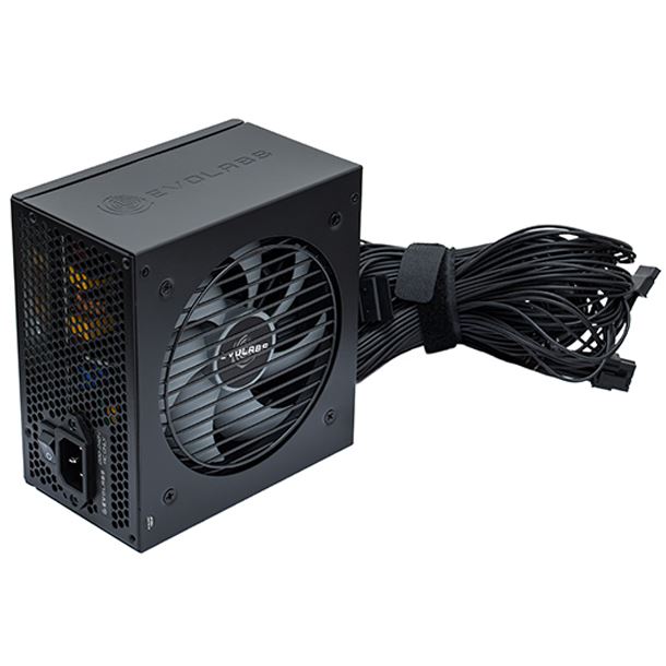 Fuente Evolabs 650W PFC Activo cables flat 80 plus Bronze