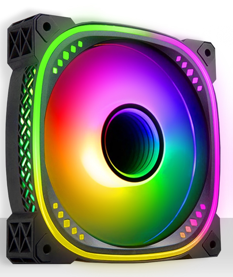 Cooler Sentey A70 ARGB 120mm conexion PWM + ARGB