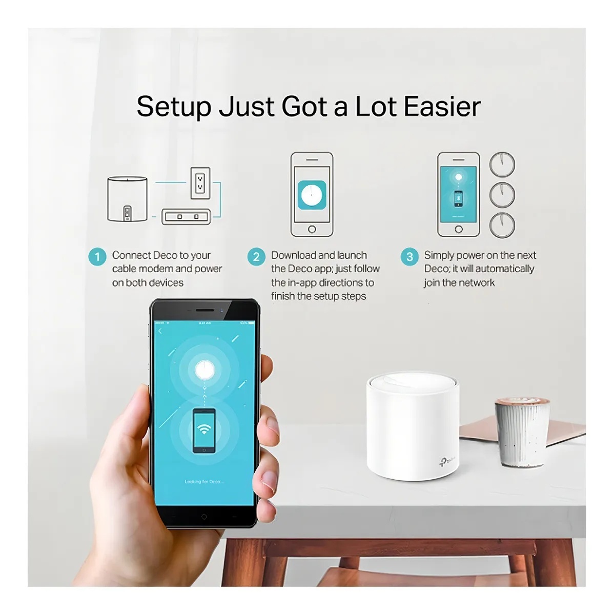 Access Point Repetidor Tp-link Deco X20 Mesh AX1800 Pack 2 Unidades