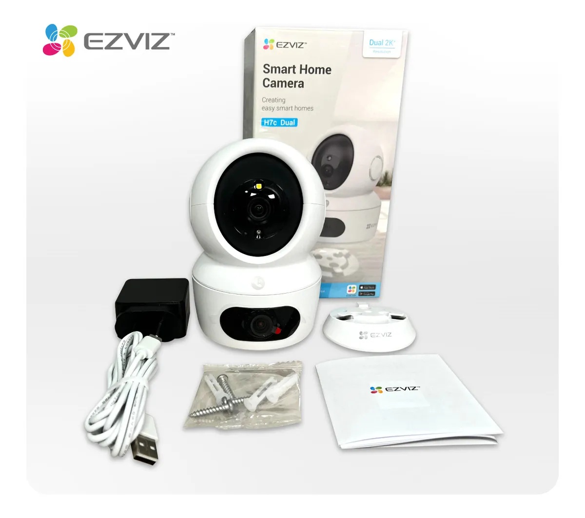Camara de seguridad interior Ezviz H7C DUAL 2K doble camara
