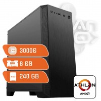 PC AMD Athlon 3000G 8 GB Vega 3 SSD 240