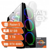 PC AMD Ryzen 5 5600X 32 GB B550 1 TB NVME RTX 3060 12 GB