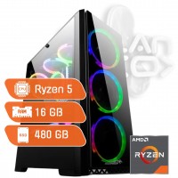 PC AMD Ryzen 5 5600G 16 GB RGB SSD 480 NVME RX Vega