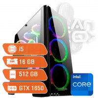 PC intel Core i5 11400F 16 GB SSD 512 NVME GTX 1650