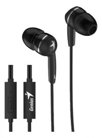 Audifonos Genius con mic y manos libres HS-M320 negros