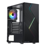 Gabinete Evolabs Bolt 1 FAN FRGB Vidrio Templado Lateral