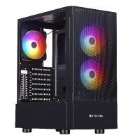 Gabinete Evolabs Sophistyx 3 FAN FRGB Vidrio Templado Lateral