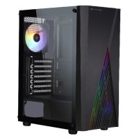 Gabinete Evolabs Streak 2 FAN FRGB Vidrio Templado Lateral