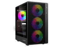 Gabinete Sentey BlackFire 4 Coolers ARGB Vidrio templado lateral