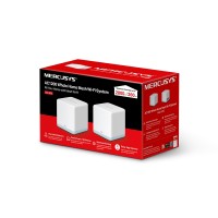 Sistema Mesh Wifi 5 Mercusys Halo H30 AC 1200 MBPS Pack 2 unidades