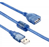 Cable extensor USB a USB 3 metros con filtros Skyway