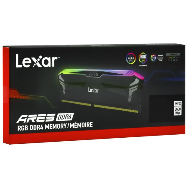 Memoria Lexar Udimm Ddr4 16gb (1x16gb) 3600mhz Ares