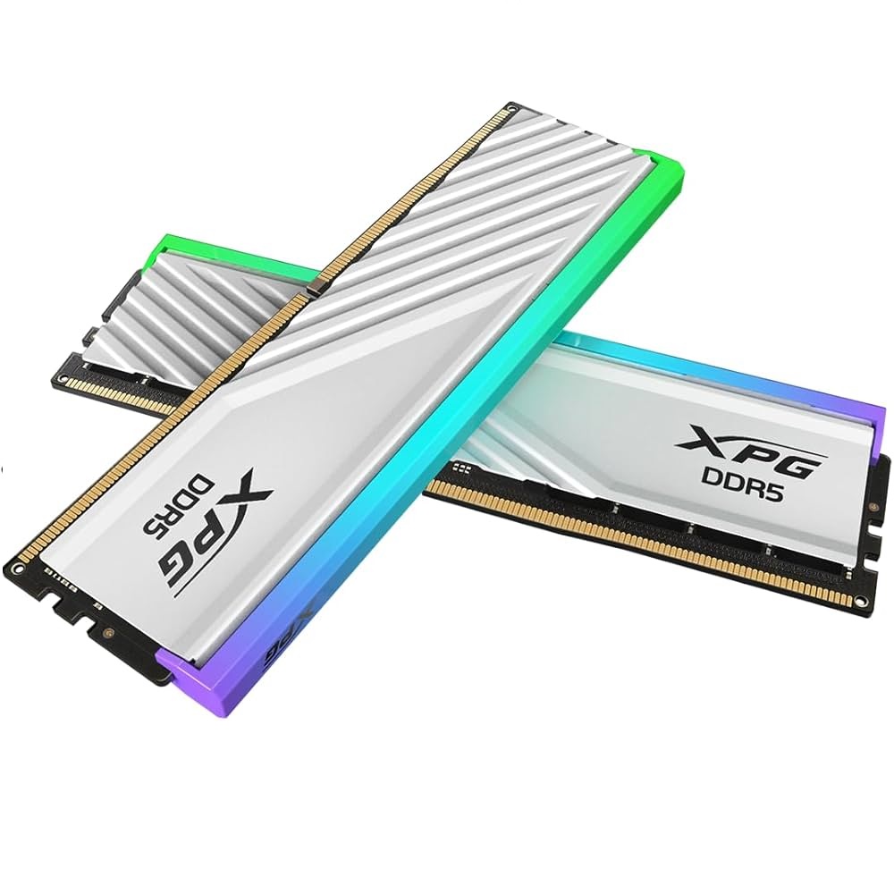 Memoria Ram Xpg 32gb (2x16gb) Lancer Blade Rgb Ddr5 6000mhz White