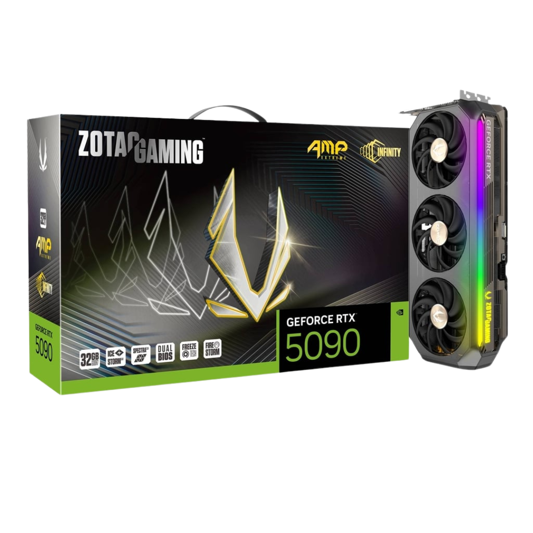 Placa De Video Zotac Geforce Rtx 5090 Amp Extreme Infinity 32gb Gddr7