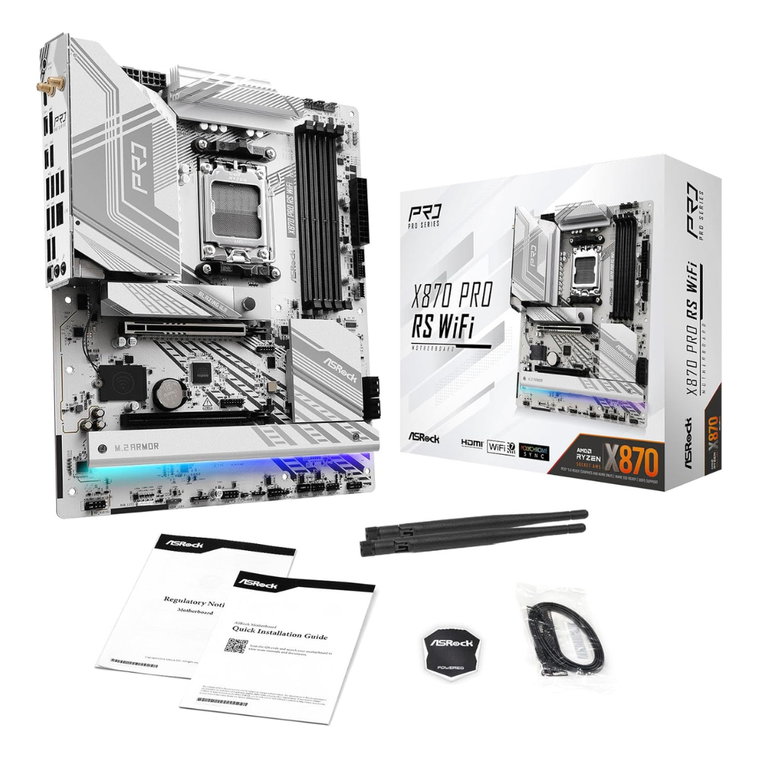 Mother Asrock  X870 Pro Rs Wifi Am5 Ddr5