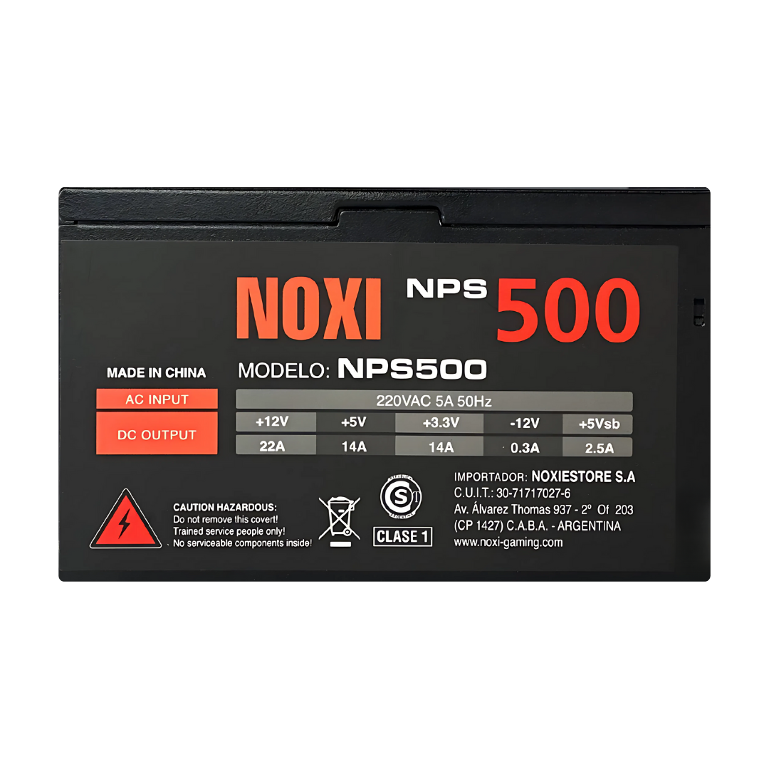 FUENTE NOXI 500W