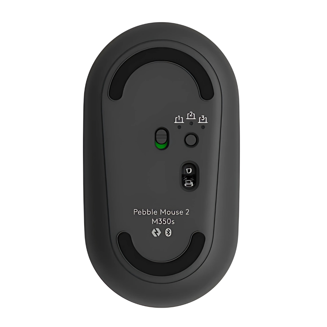Mouse Logitech Pebble 2 M350s Inalambrico Bluetooth Negro