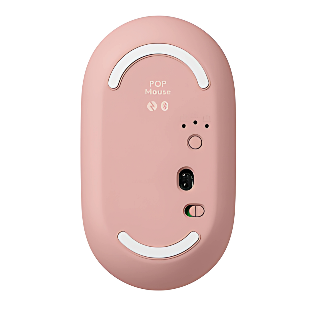 Combo Logitech Teclado Y Mouse Pop Rosa