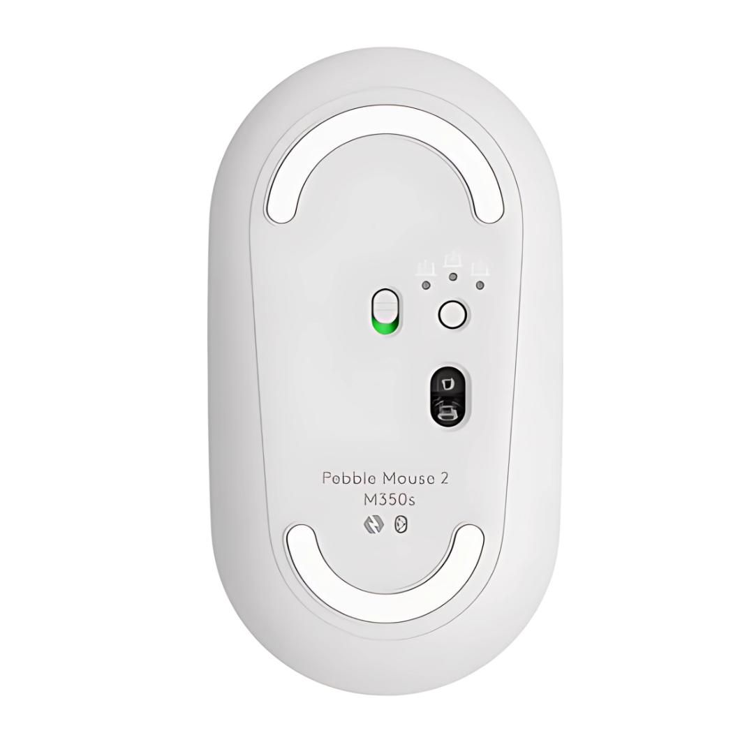 Mouse Logitech Pebble 2 M350s Inalambrico Bluetooth Blanco
