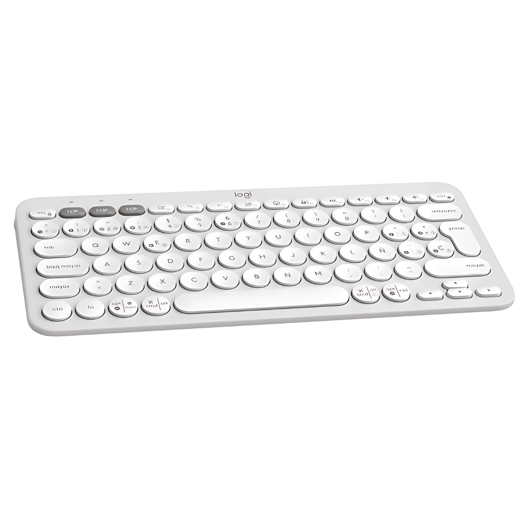 Teclado Logitech Bluetooh Multi Dispositivo Pebble Keys 2 K380s White