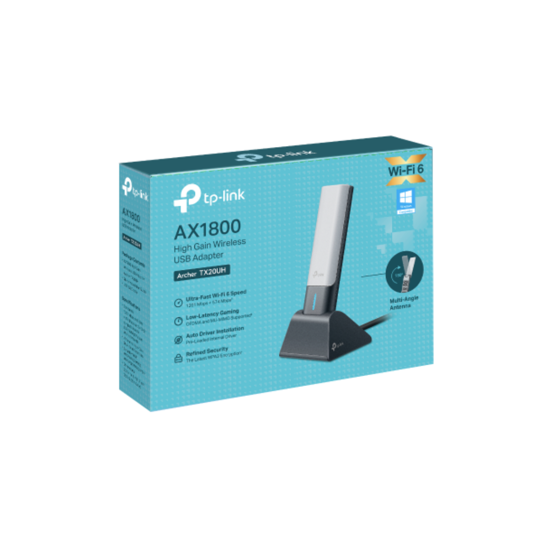 Adaptador Wifi 6  Ax1800  Usb Con Antena
