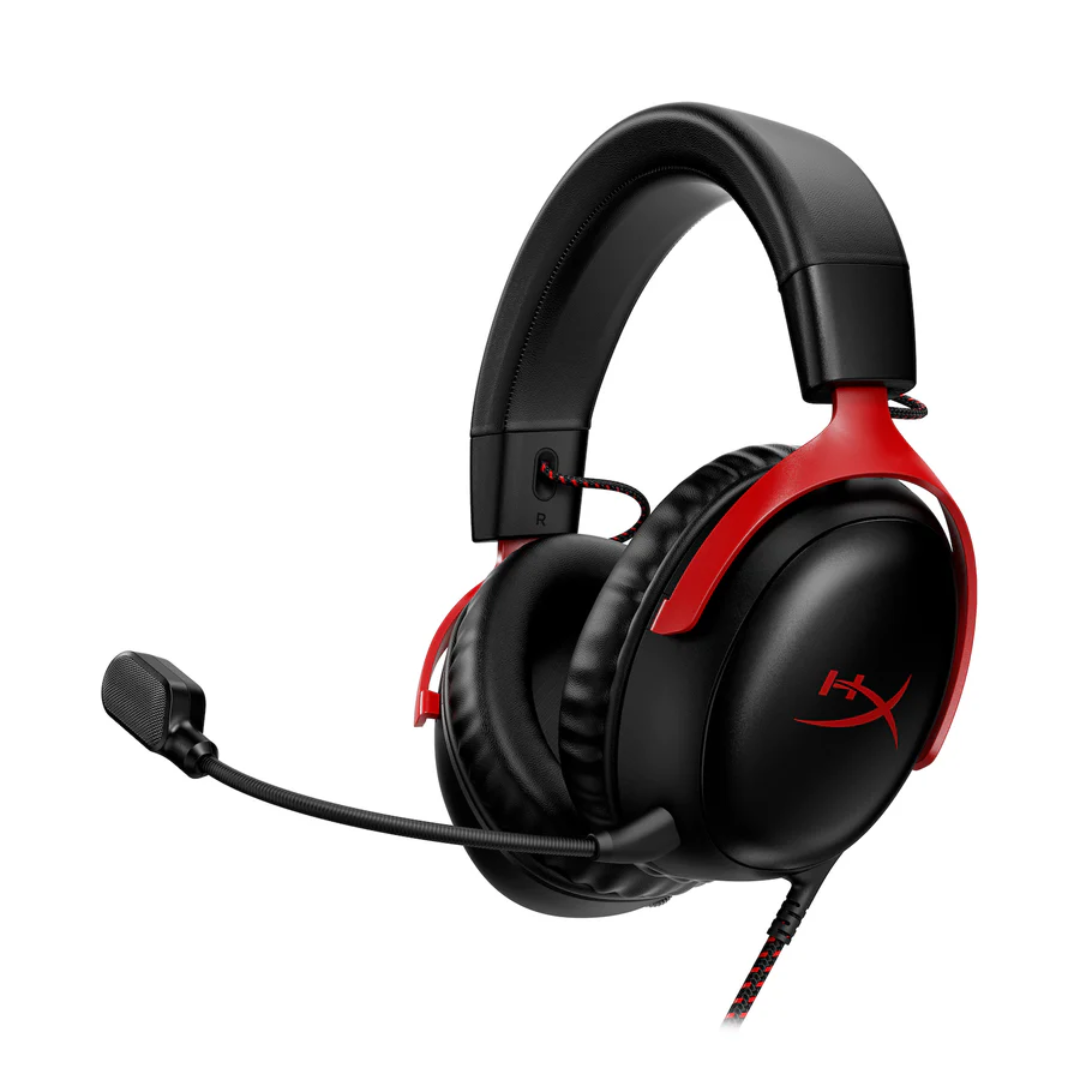 AURICULAR GAMING HYPERX CLOUD III BLACK-RED