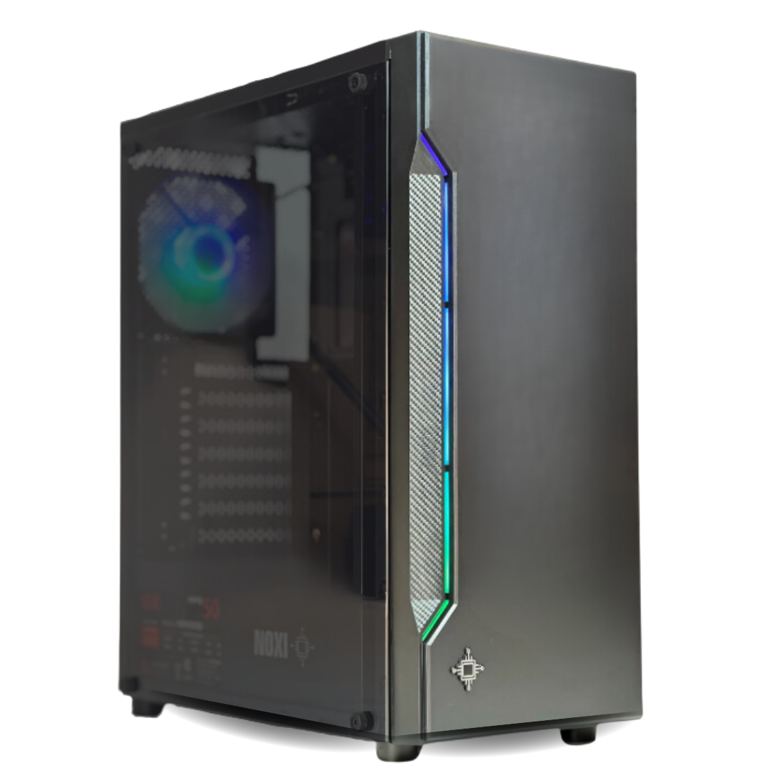 Gabinete Noxi Kurt 3 Fanes + Fuente Noxi 500w