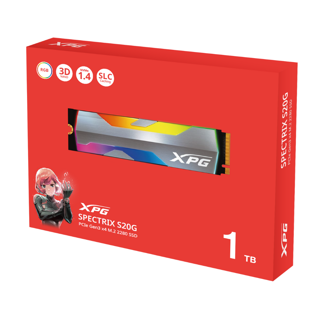 Ssd Adata Xpg Spectrix M2 S20g 1 Tb M2