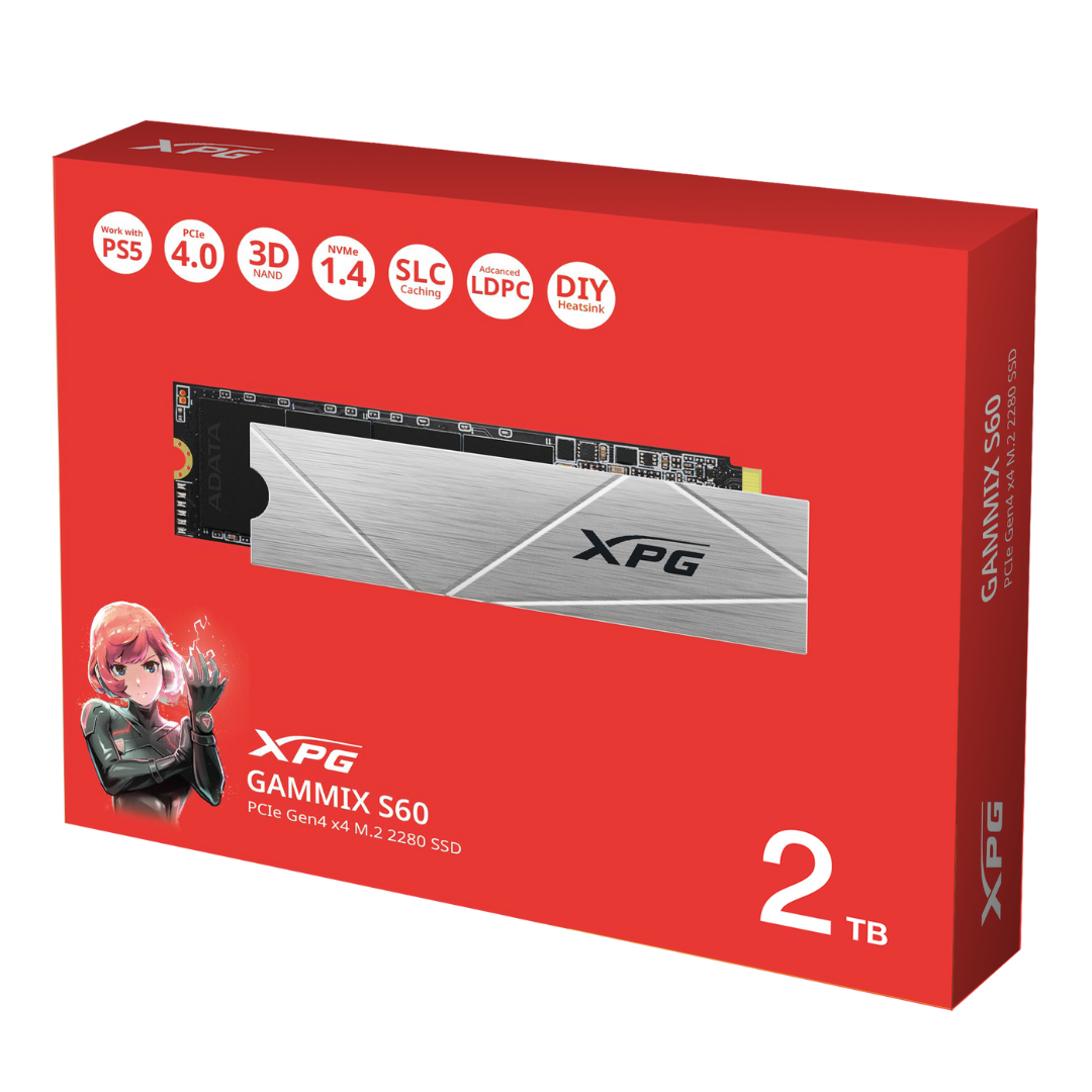 Ssd Adata  Xpg Gammix S60 2tb M2