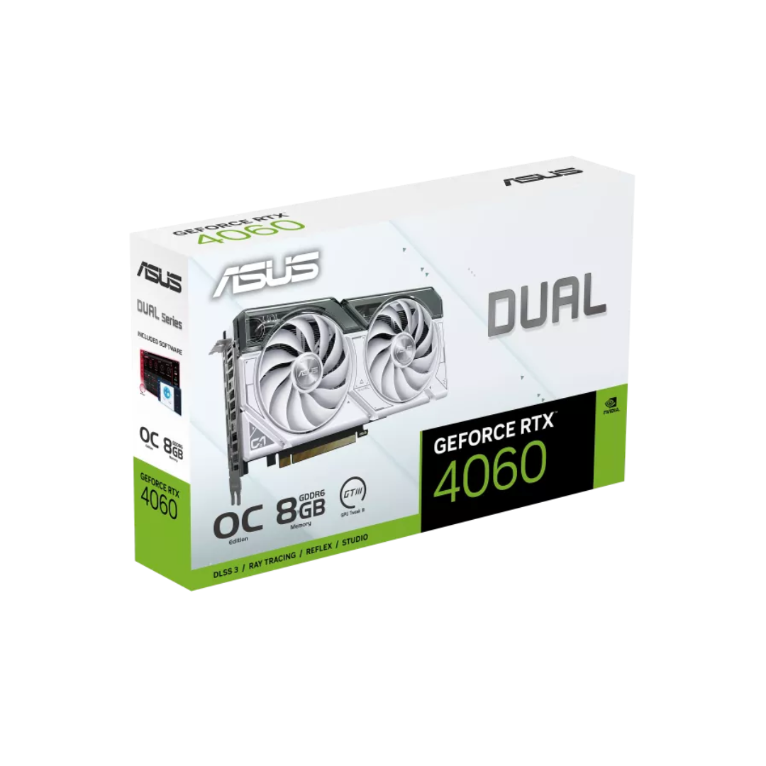 Placa De Video Nvidia Asus Rtx 4060 Dual 8gb Oc