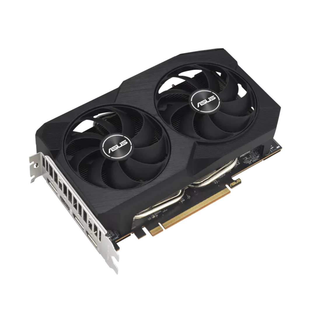 Placa De Video Amd Asus Rx 7600 Dual 8gb Oc