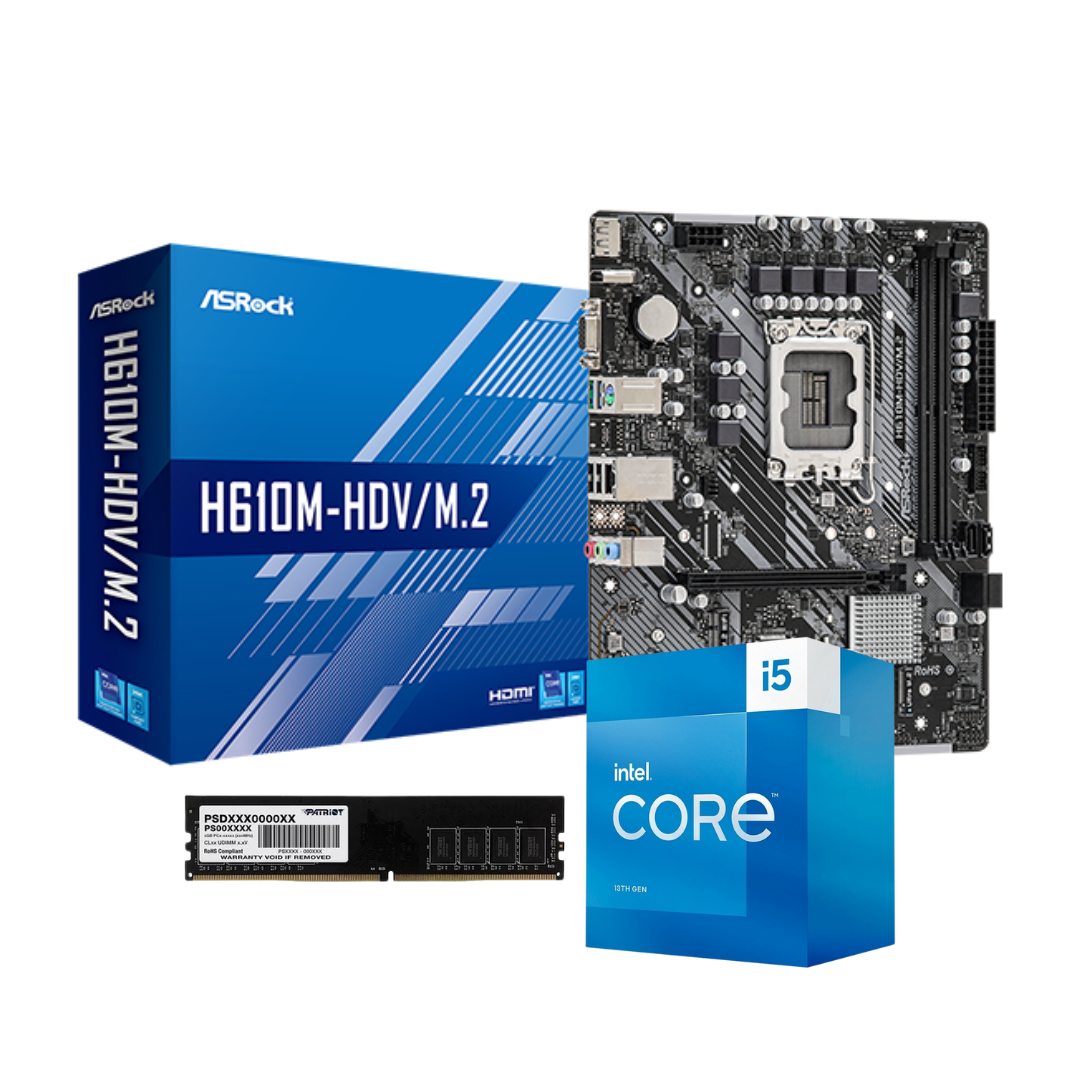 COMBO ACTUALIZACION INTEL CORE I5 13400  H610M  8 GB