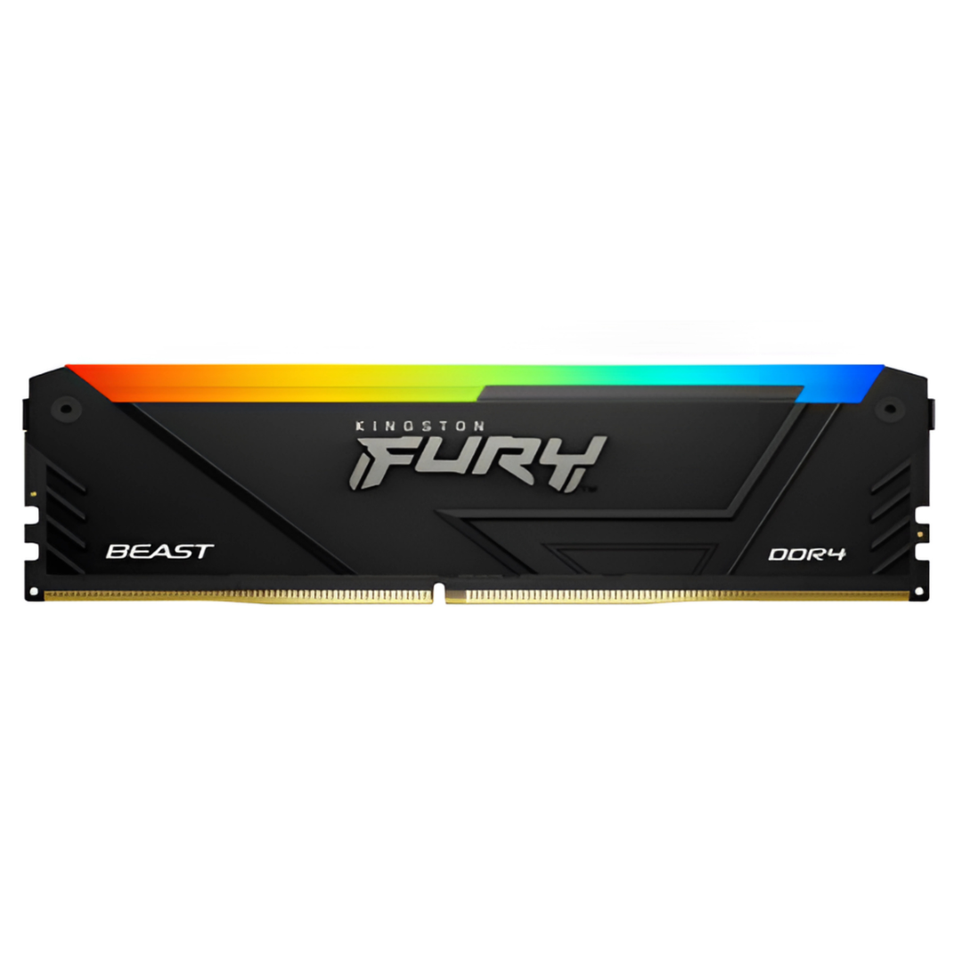 MEMORIA DDR4 KINGSTON 8GB 3200 MHZ FURY BEAST RGB