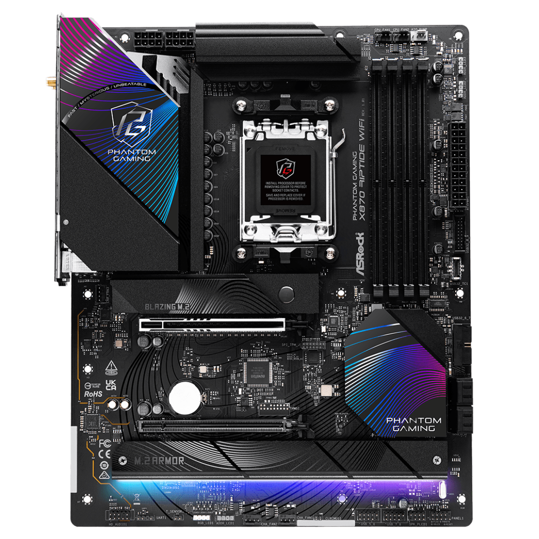 Mother Asrock X870 Riptide Wifi Am5 Ddr5