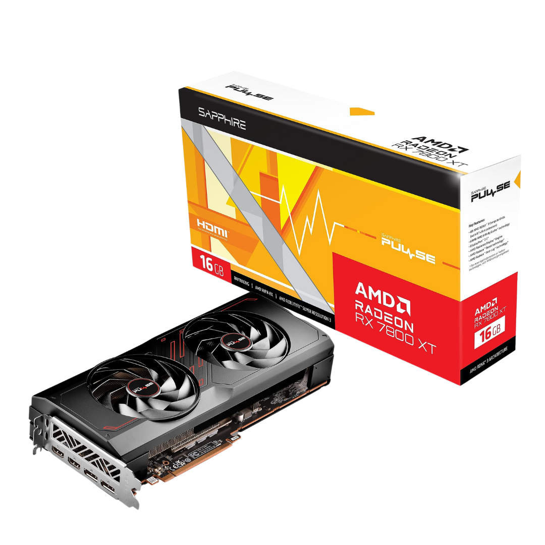 Placa De Video Sapphire Rx 7800xt Pulse 16gb