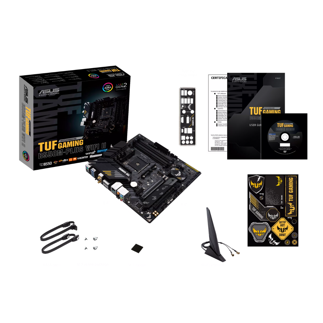 Mother Asus Tuf Gaming B550m-plus Wifi Ii Am4 Ddr4